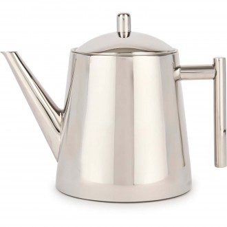 La Cafetière Teapot and Infuser, Stainless Steel, 1.5 Litre