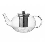 La Cafetière Glass Teapot and Stainless Steel Infuser, 1.5 Liters