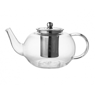 La Cafetière Glass Teapot and Stainless Steel Infuser, 1.5 Liters