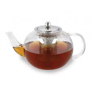 La Cafetière Glass Teapot and Stainless Steel Infuser, 1.5 Liters