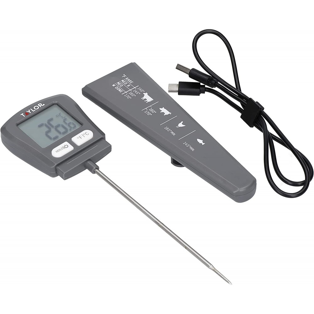 Taylor USB Rechargeable Digital Thermometer - 1 Each