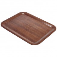 Neville Genware Darkwood Mahogany Tray 36 x 28cm