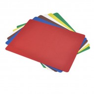 Neville GenWare Flexible Chopping Board Set, 6 Colours: Red, Blue, Brown, White, Yellow & Green