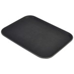 Neville Genware Gengrip Rectangle Non-Slip Tray Black, 14" x 18"