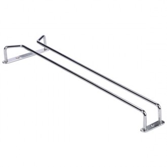 Neville Genware Chrome Glass Hangers 16 Inches