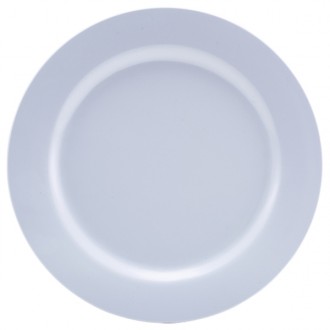 Neville Genware Melamine Dinner Plate White, 9"