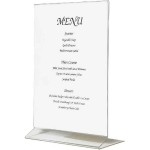 Neville Genware Acrylic Menu Holder A4 Size