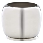 Neville GenWare Stainless Steel Premier Sugar Bowl,  25cl/8oz / 226 Grams