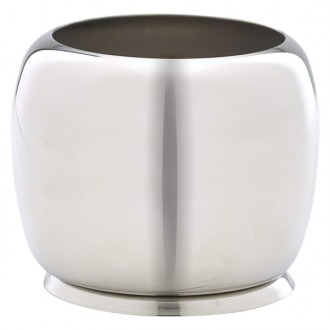 Neville GenWare Stainless Steel Premier Sugar Bowl,  25cl/8oz / 226 Grams