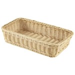 Neville Genware Polywicker Display Basket 32 x 17.5 x 7cm (L x W x H)