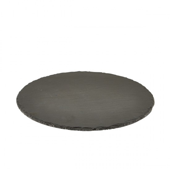 Shop quality Neville Genware Natural Edge Slate Platter 30cm Round, 30 x 0.5cm (Dia x H) in Kenya from vituzote.com Shop in-store or online and get countrywide delivery!