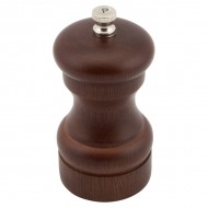 Neville Genware Dark Wood Salt Or Pepper Grinder, 10cm