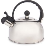 La Cafetière Stainless Steel Whistling Kettle,  1.3 Litres 