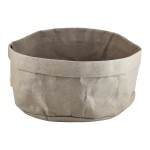 Neville Genware Grey Washable Paper Bag 20cm Diameter x 14cm (Height)