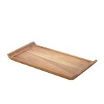 Neville Genware Acacia Wood Serving Platter, 33cm