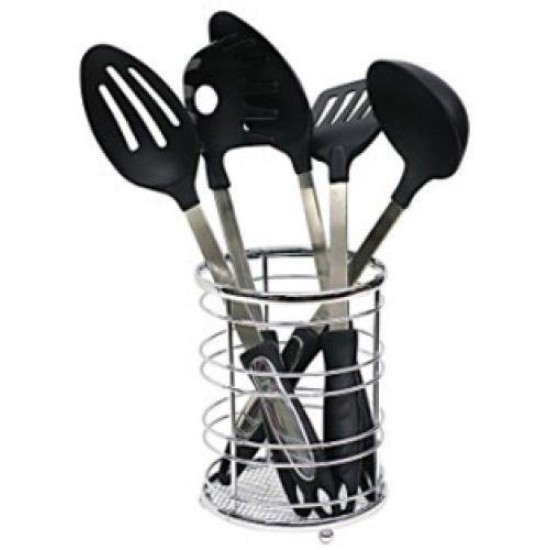 Shop quality Home Basics Chrome Plated Steel Cutlery Holder in Kenya from vituzote.com Shop in-store or online and get countrywide delivery!