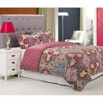 Superior Wildberry 300 Thread Count, Reversible, 100% Cotton, California King Duvet Cover Set