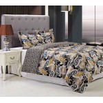 Superior Midnight 300 Thread Count, Reversible, 100% Cotton, Full/Queen Duvet Cover Set