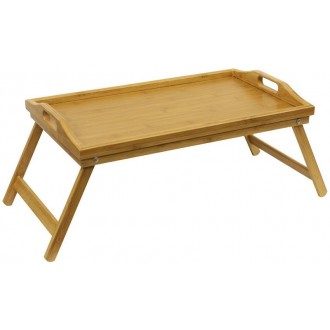 Home Basics Bed Tray, Bamboo