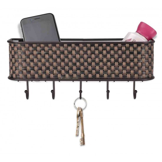 Shop quality Home Basics Weave Letter Rack with Key Hooks in Kenya from vituzote.com Shop in-store or online and get countrywide delivery!