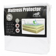 Superior 100% Waterproof Hypoallergenic Premium Mattress Protector for Twin /Single Size Bed