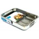 Shop quality Kitchen Craft Stainless Steel Roasting Pan with Removable Rack ( LWH - 15" x 11" x 2½" inches) in Kenya from vituzote.com Shop in-store or online and get countrywide delivery!