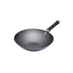 World Of Flavours Oriental Carbon Steel Non-Stick Wok, 30cm