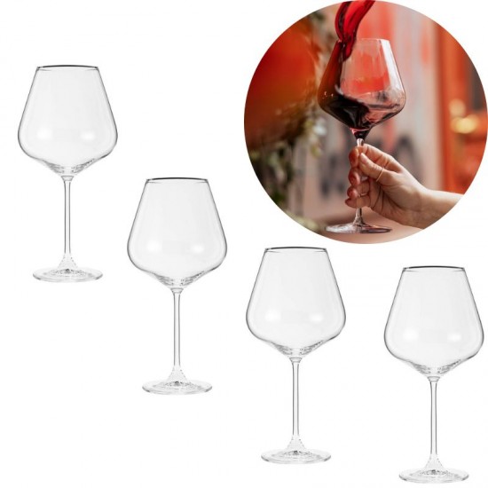 Wine Glass Wine Q1 Bordeaux (600 Ml), 10 Х26.2 Cm 4200035 Stolzle - Glass -  AliExpress