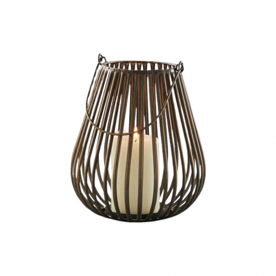 Shop quality Dunelm Large Teardrop Wire Lantern Antique Gold in Kenya from vituzote.com Shop in-store or online and get countrywide delivery!