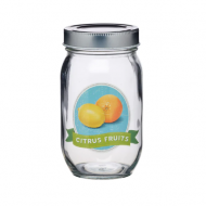 Home Made Glass Jar 480ml - Assorted 