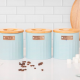 Shop quality Kitchen Craft Tea, Coffee and Sugar Canisters Set of 3, 1 Litre, Light Blue in Kenya from vituzote.com Shop in-store or online and get countrywide delivery!