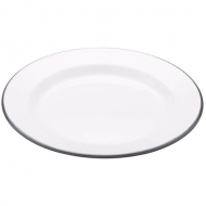 Living Nostalgia Enamel Dinner Plate, 24cm