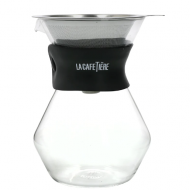 La Cafetière Glass Coffee Dripper and Carafe, 3-Cup