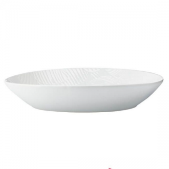 Maxwell & Williams Panama Oval White Serving Bowl, 32cm