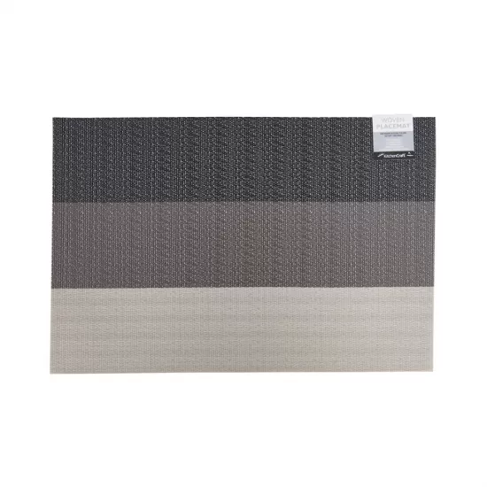 Kitchen Craft Woven Grey Stripes Reversible Placemat, KCPMGREY04 Shop quality Kitchen Craft Woven Grey Stripes Reversible Placemat in Kenya from vituzote.com Shop in-store or online and get countrywide delivery!