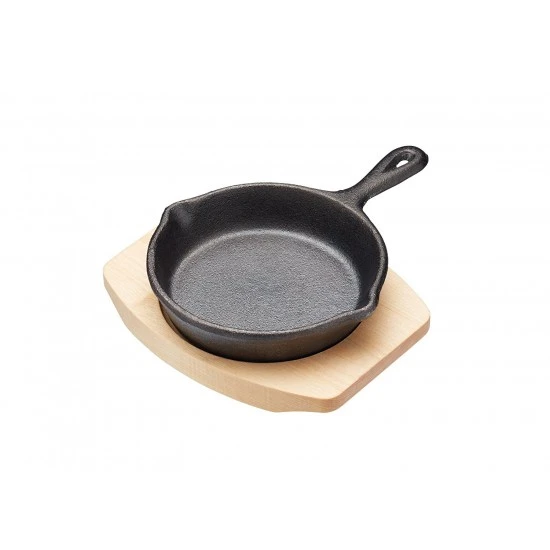 Artesà Cast Iron (10 cm/4 Inches) Mini Fry Pan with Board, ARTFRY11 Shop quality Artesà Cast Iron (10 cm/4 Inches) Mini Fry Pan with Board in Kenya from vituzote.com Shop in-store or online and get countrywide delivery!