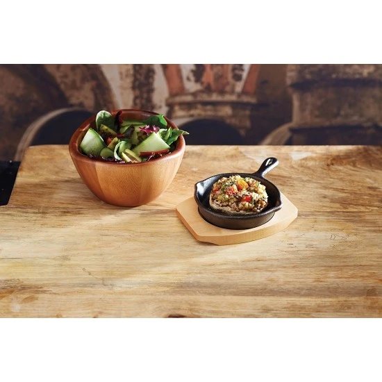 Artesà Cast Iron (10 cm/4 Inches) Mini Fry Pan with Board, ARTFRY11 Shop quality Artesà Cast Iron (10 cm/4 Inches) Mini Fry Pan with Board in Kenya from vituzote.com Shop in-store or online and get countrywide delivery!