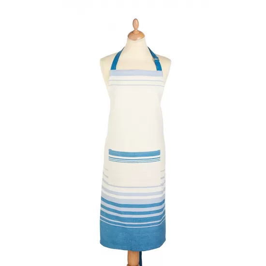 Kitchen Craft Jacquard Stripe Adjustable 100 Cotton Printed Cooking Apron - Cream / Blue, KCJQSTRAPRON Shop quality Kitchen Craft Jacquard Stripe Adjustable 100 Cotton Printed Cooking Apron - Cream / Blue in Kenya from vituzote.com Shop in-store or online and get countrywide delivery!