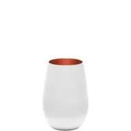 Stolzle Olympic Glass Tumbler , Matt White + Bronze, 465 ML - Sold Per Piece (Made in Germany) Stolzle Olympic Glass Tumbler , Matt White + Bronze, 465 ML - Sold Per Piece (Made in Germany)