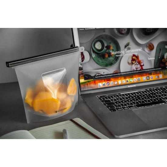 MasterClass 1.5-Litre Reusable Food Bag with Leakproof and Airtight Seal, BPA-Free Silicone, MCFBAG1500 Shop quality MasterClass 1.5-Litre Reusable Food Bag with Leakproof and Airtight Seal, BPA-Free Silicone in Kenya from vituzote.com Shop in-store or online and get countrywide delivery!