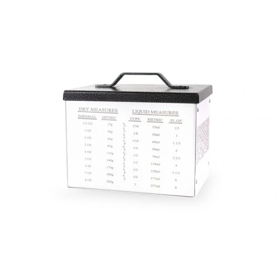Zuri Steel Powder-Coated Recipe Box with dividers (Appetizers, Salads, Soups, Mains & Desserts)-White, RBLMW Shop quality Zuri Steel Powder-Coated Recipe Box with dividers (Appetizers, Salads, Soups, Mains & Desserts)-White in Kenya from vituzote.com Shop in-store or online and get countrywide delivery!